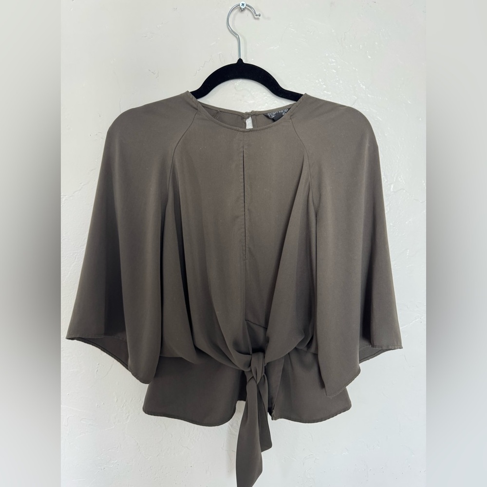 Top Shop - Small - Green Blouse